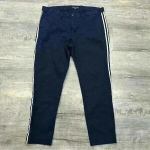 MICHAEL KORS PANTS W36 L29(actual28) Men’s Navy Blue (Flaws Shows On 2nd Photo)